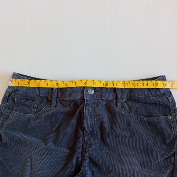 Mossimo Supply Co Blue High Waisted Corduroy Shorts - Picture 4 of 8